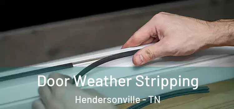 Door Weather Stripping Hendersonville - TN
