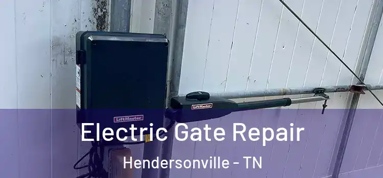 Electric Gate Repair Hendersonville - TN