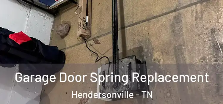  Garage Door Spring Replacement Hendersonville - TN