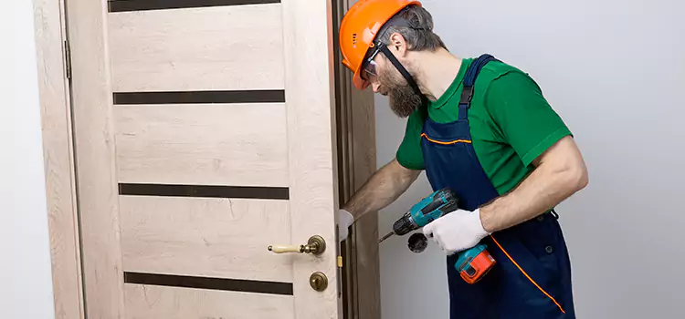 Replace Internal Door Handle with Lock Hendersonville